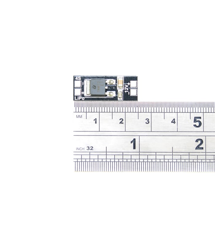 Mini 4S LiPo to 12V Linear Voltage Regulator – Perfect for FPV Cameras
