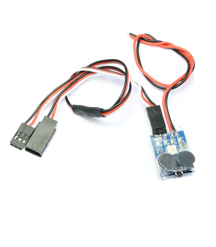 Matek 3 in 1 Battery Monitor, Signal Loss Alarm & Discovery Buzzer