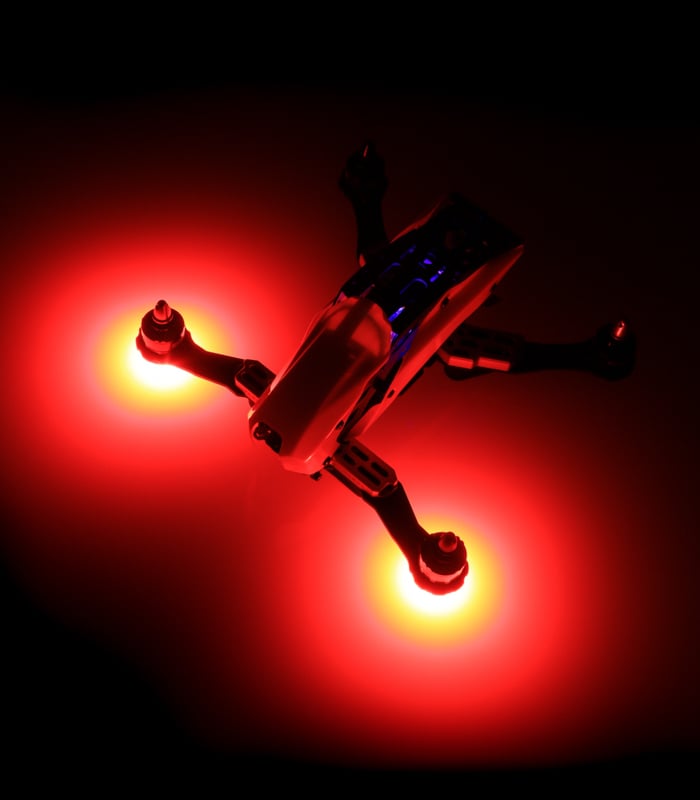 Racing Drone Motor Mount 5V LED Circle 2Pcs