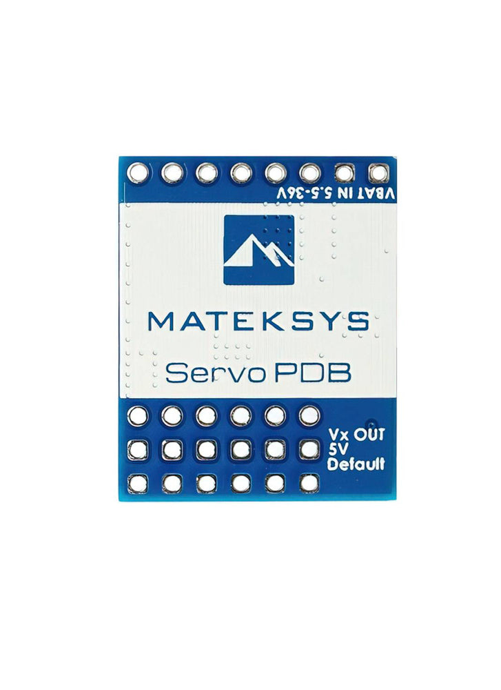 Matek Servo PDB with BEC 5.5-36V to 5-8.2V