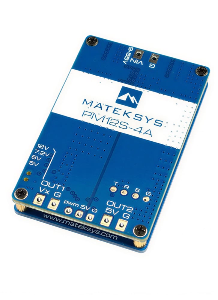 Matek Power Module PM12S-4A 9-55V Input 5V/6V/7.2/12V