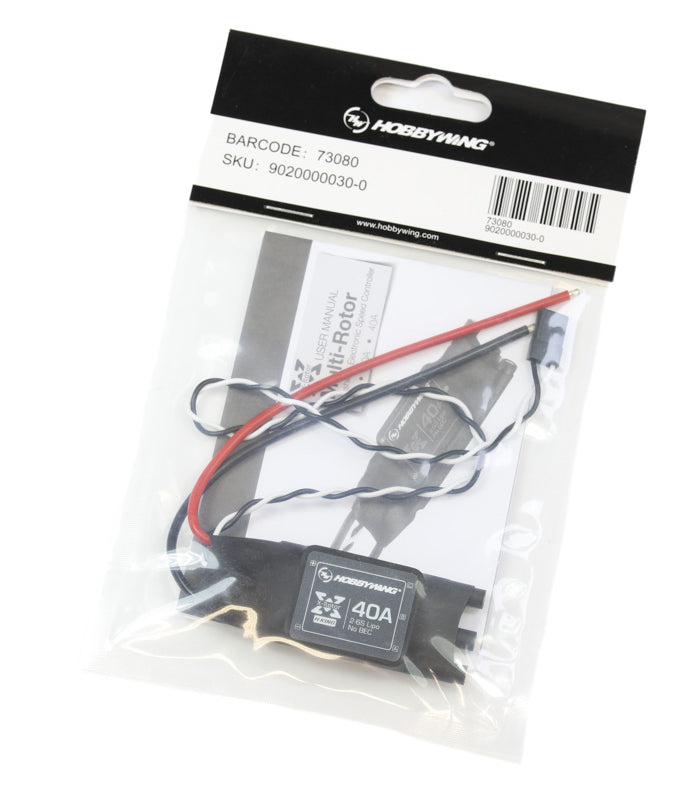 Hobbywing XRotor 40A 2-6S OPTO Multirotor ESC