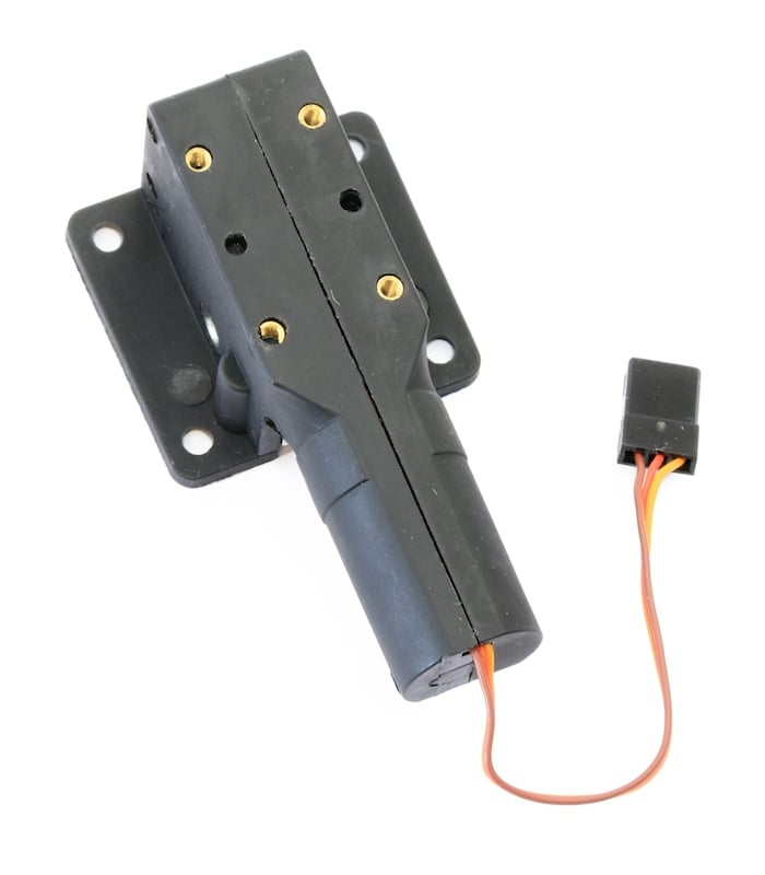 Servoless 90 Degree Retract with Metal Trunnion – 33mm x 35mm Mount