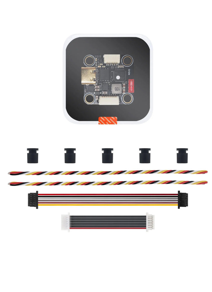 Hummingbird 200 Flight Controller AT32F435 ICM42688 with Diversity ELRS 2.4 Receiver 20×20