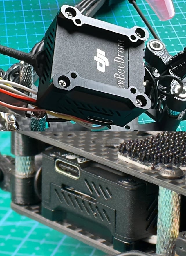 NewBeeDrone DJI O3 AirUnit 20×20 CNC Adapter Mount