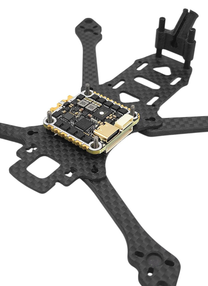 NewBeeDrone Hummingbird 255 AIO Flight Controller AT32F435 AM32 50A 3-6S (25X25)