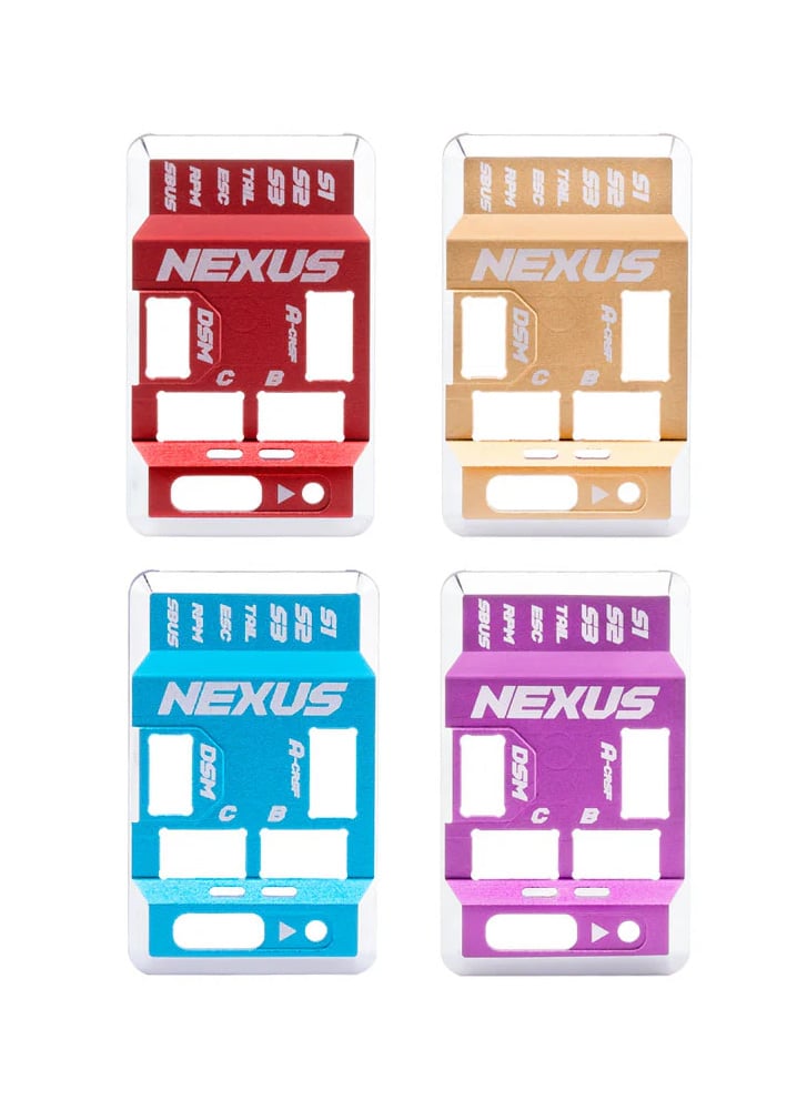 Radiomaster Nexus Flight Controller: Vibrant Aluminium Colour Cases