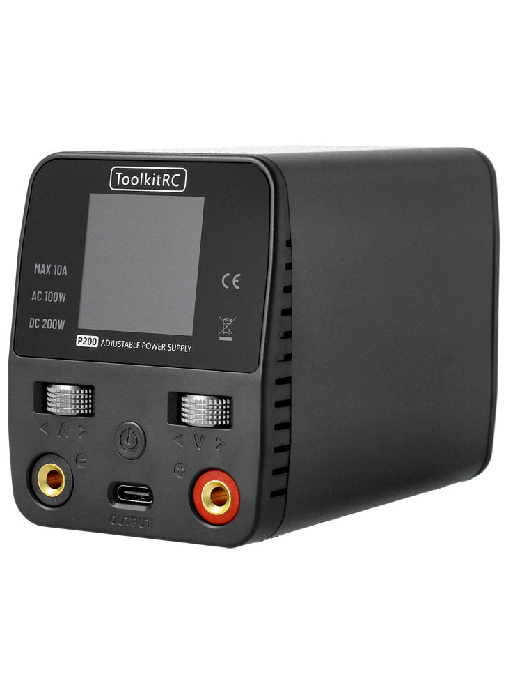 ToolkitRC P200 V2 30V 10A Adjustable Mini Power Supply