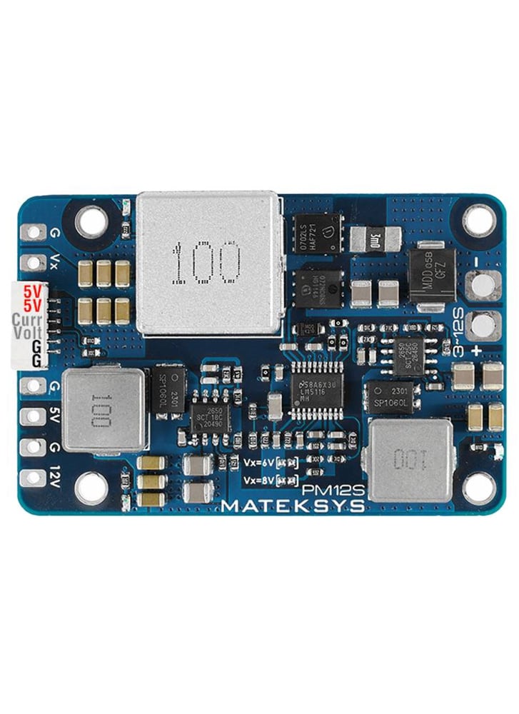 Matek Power Module PM12S-3 9-55V Input 5.25V/6V/8V/12V