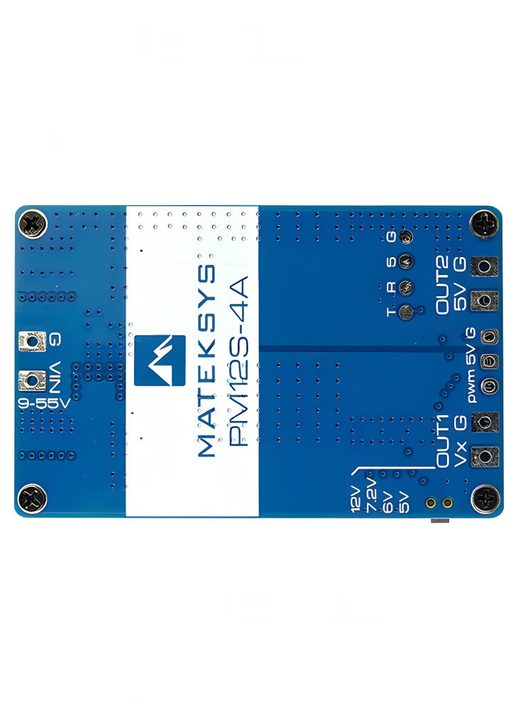Matek Power Module PM12S-4A 9-55V Input 5V/6V/7.2/12V