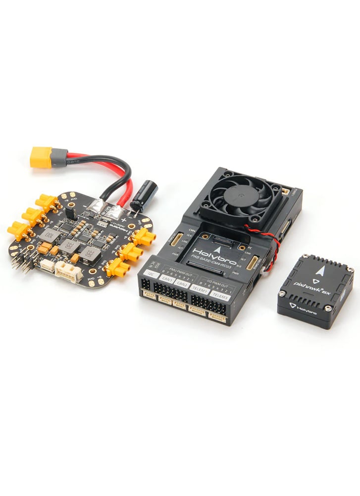 Pixhawk RPi CM4 Carrier Board with Pixhawk 6X (Rev8) / PM03D