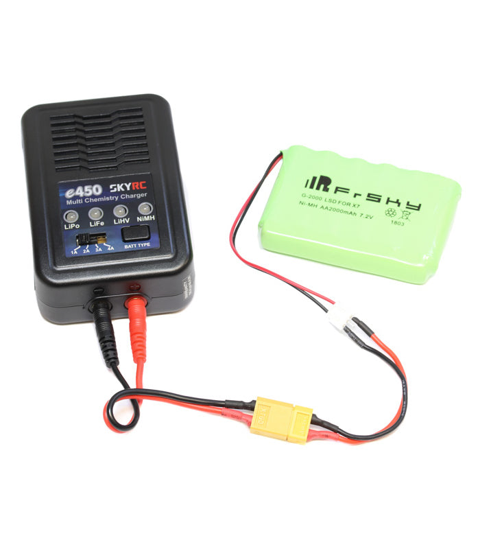 NiMH Battery Charge Adapter Cable for Frsky JST-XH to XT60