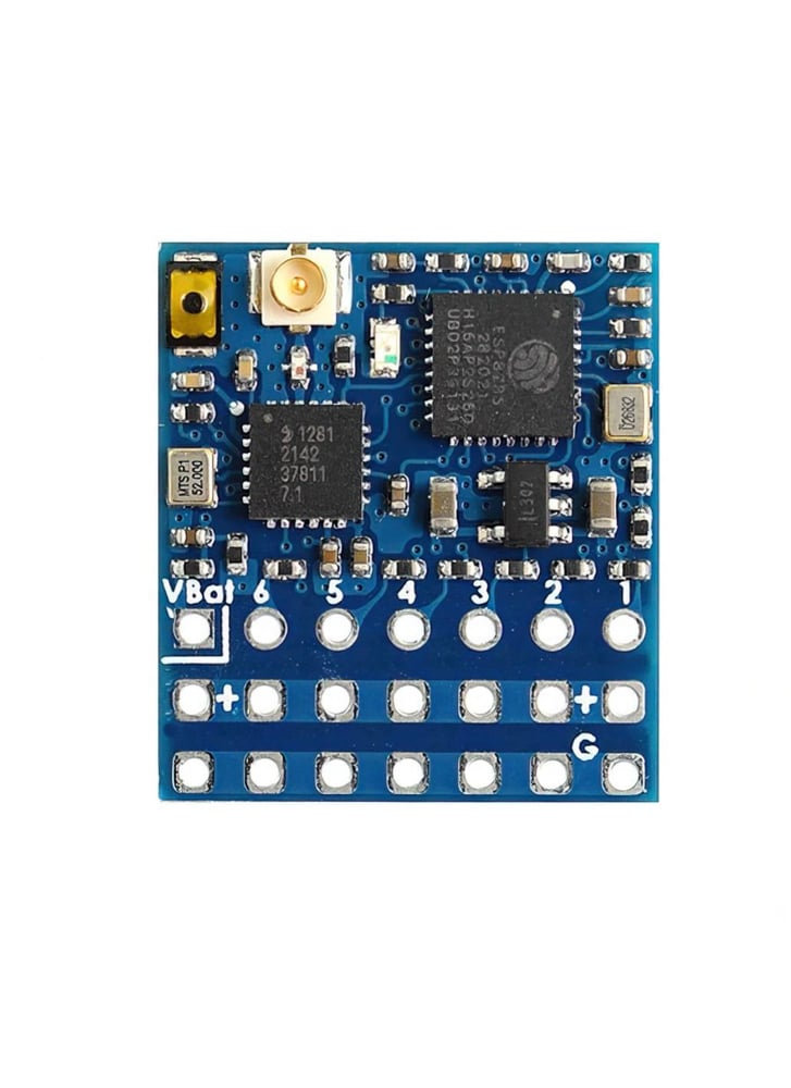 Matek 2.4GHz R24-P6 ELRS Receiver with 6 PWM Channels