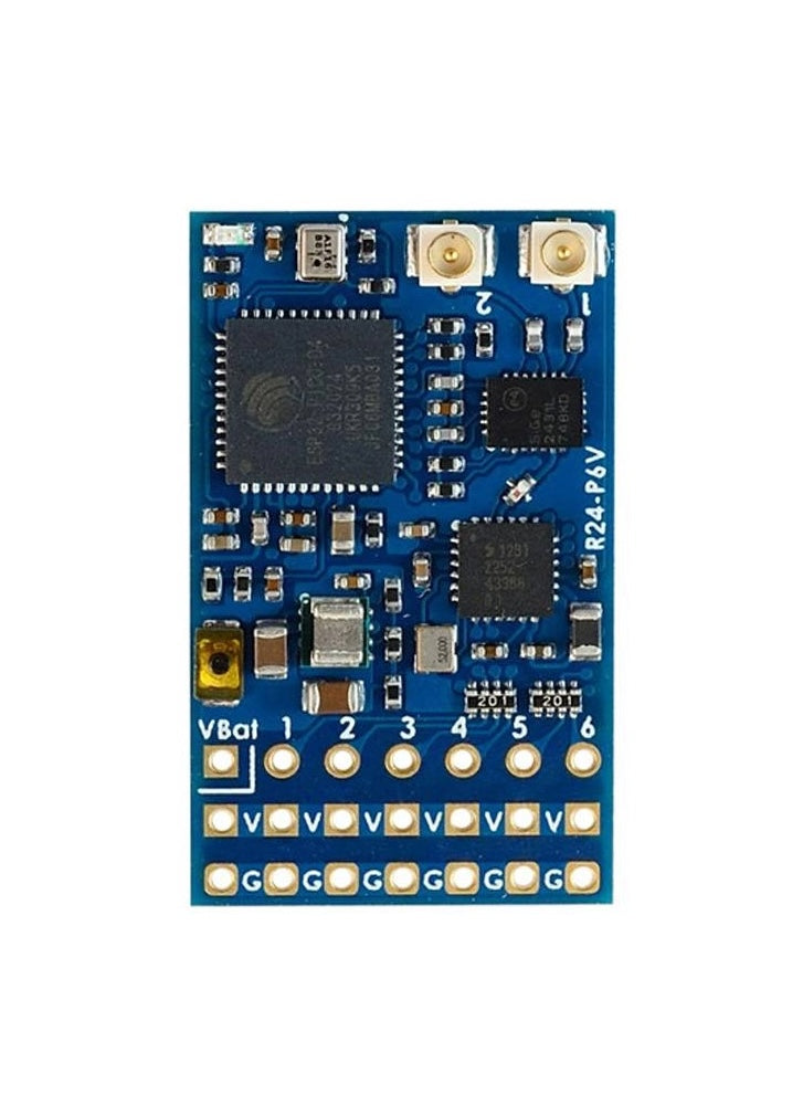 Matek 2.4GHz R24-P6V ELRS 6CH PWM Vario Receiver
