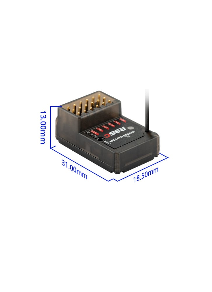 RadioMaster R85C 2.4 GHz Frsky D8/D16 Futaba SFHSS