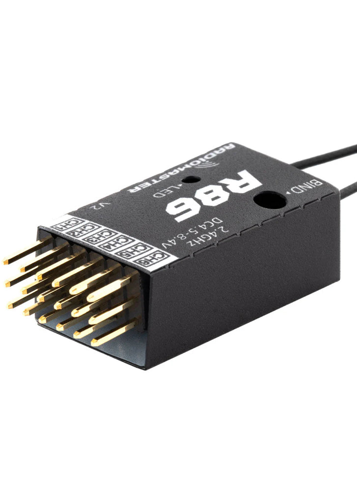 RadioMaster R Series R86 V2 Receiver – D8, D16 & SFHSS Compatible
