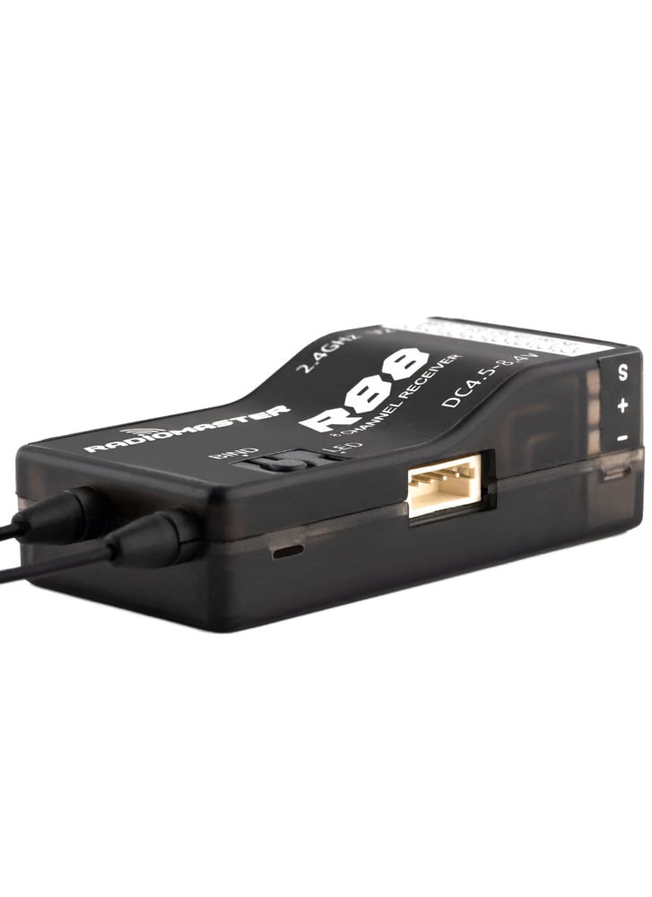 RadioMaster R Series R88 V2 Receiver – D8, D16 & SFHSS Compatible