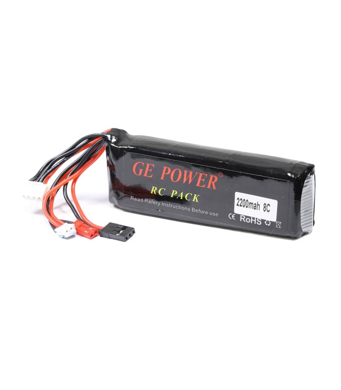 RC Transmitter Battery 11.1V 8C 2200mAh for DEVO 7 JR Futaba