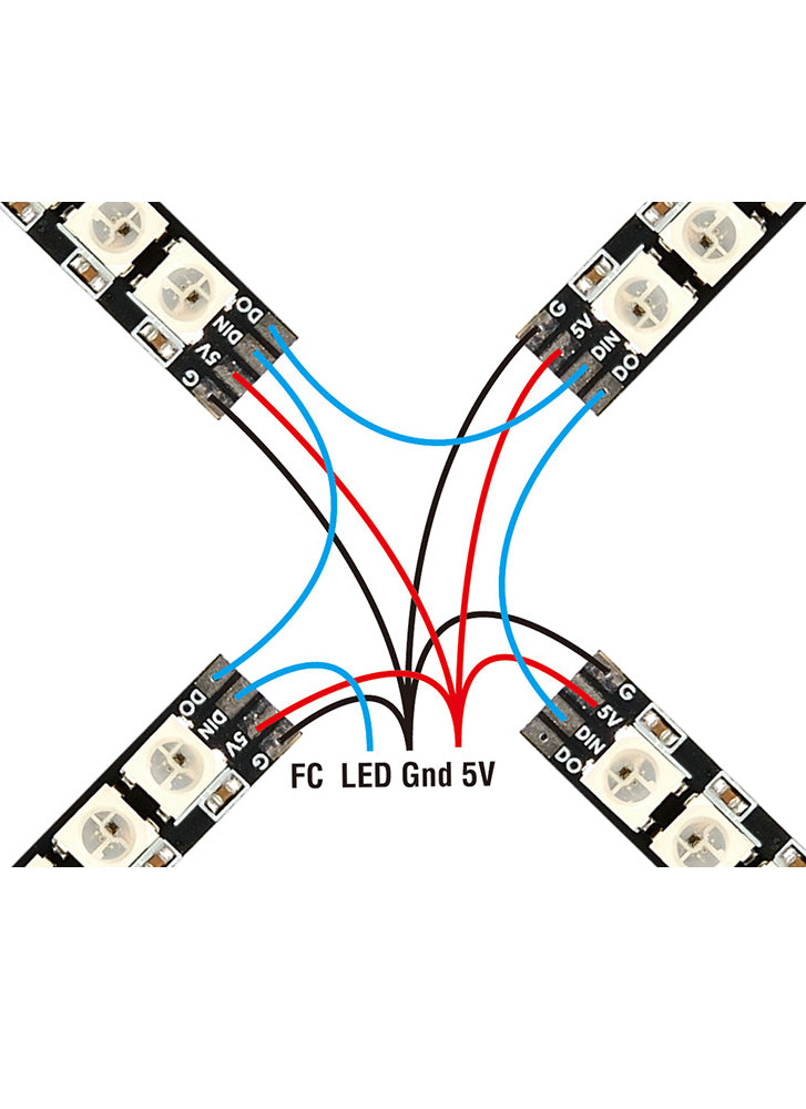 Matek Slim Programmable WS2812B RGB 5V LED Strip