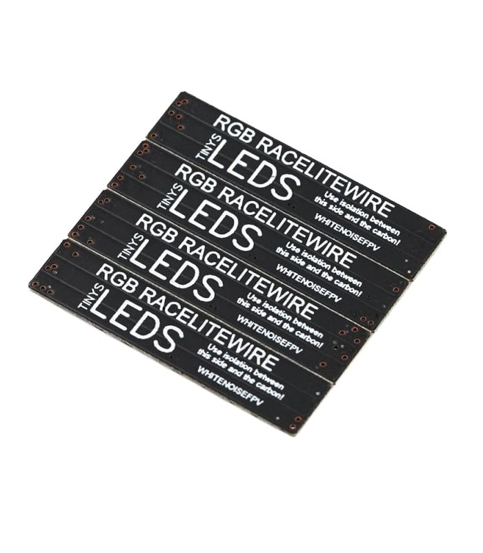 TINY LEDs RGB RaceLiteWire LEDs Full Size (4pcs)
