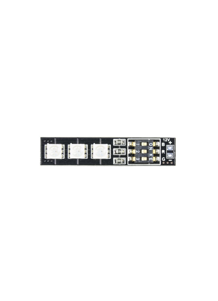 RGB 5050 7 Colour DIP Switch 12V(3S) 16V(4S) LED Light Board