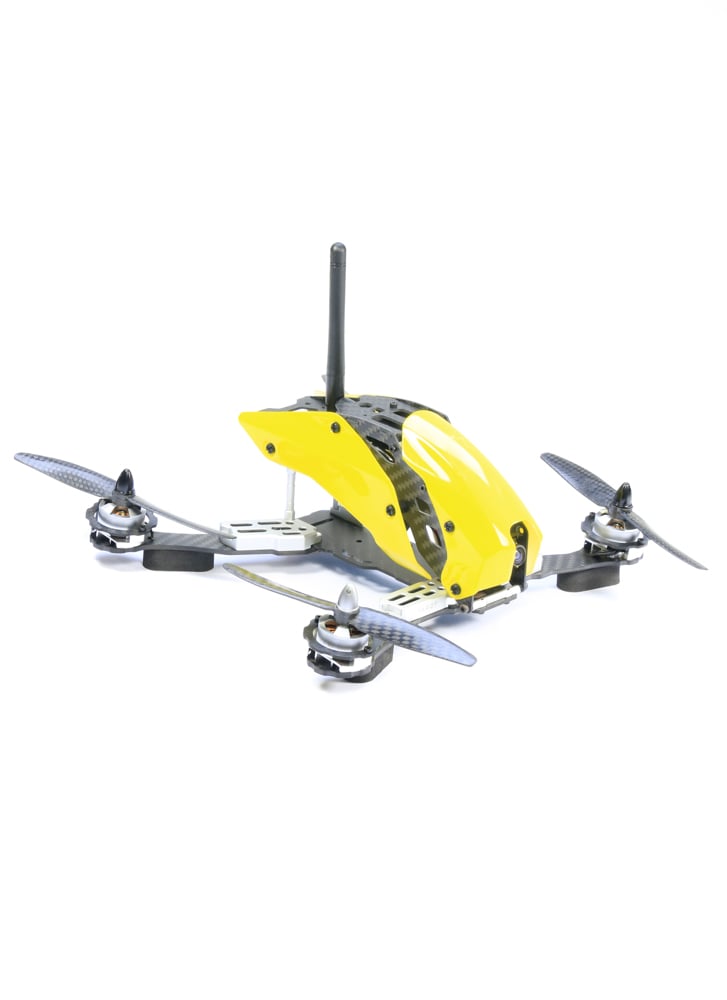 Racing Drone 1806 Tilted Motor Mount with CF Crash Ring