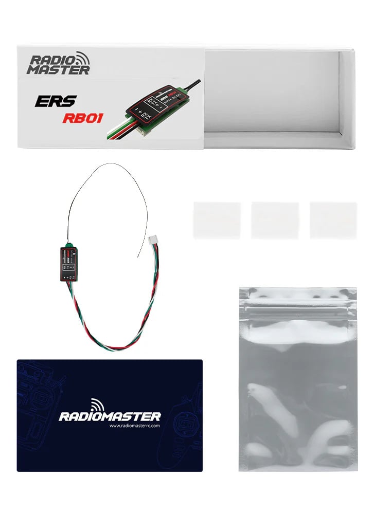 RadioMaster ERS-RB01 – Brushless Tachometer for Compatible ExpressLRS PWM Receivers