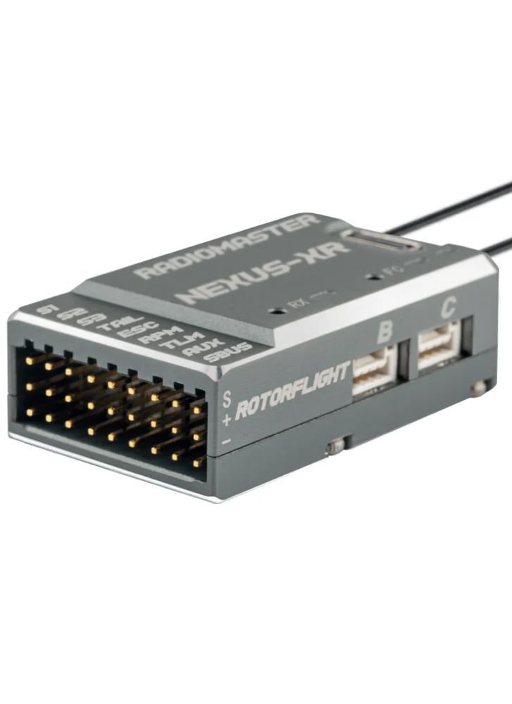 RadioMaster NEXUS-XR Helicopter Flight Controller Integrated 2.4GHz ExpressLRS Receiver