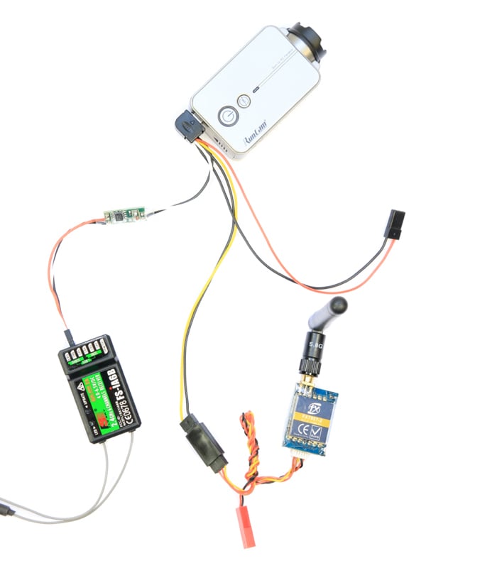RunCam 2 / 3 / Split Remote Control / FPV Cable