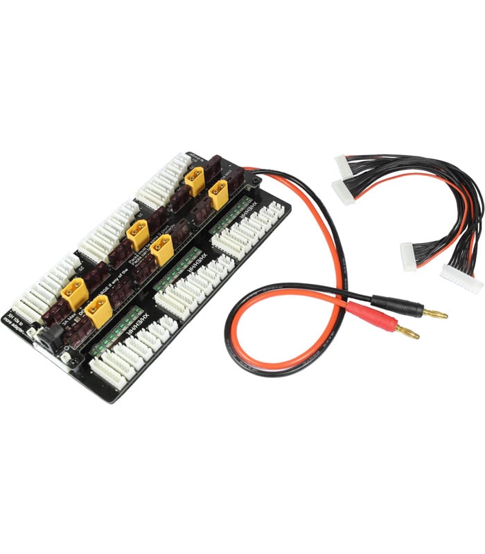 XT60 40A Fused Parallel Charging Board 2-8S LiPo