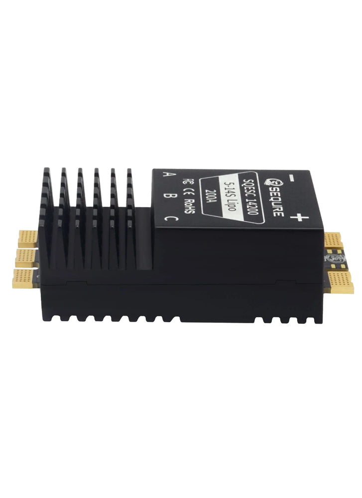 Sequre SQESC 14200 & 14200 Pro Brushless 200A ESC 5-14S BLHeli_32 / AM32