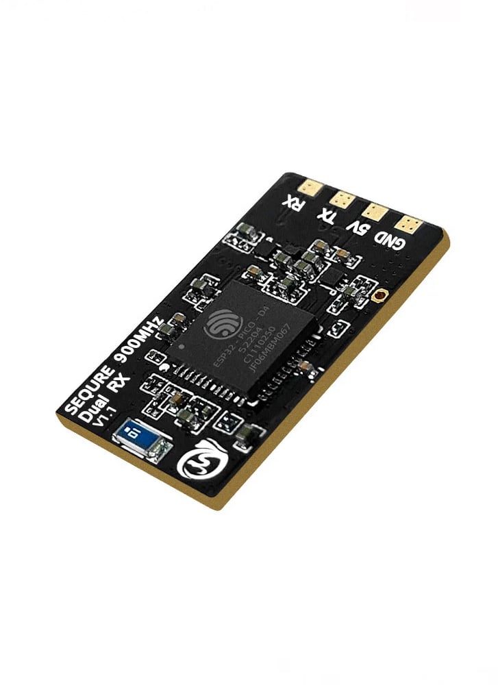 Sequre 915MHz/868MHz Dual RX True Diversity ExpressLRS ELRS Receiver – Dual Antenna