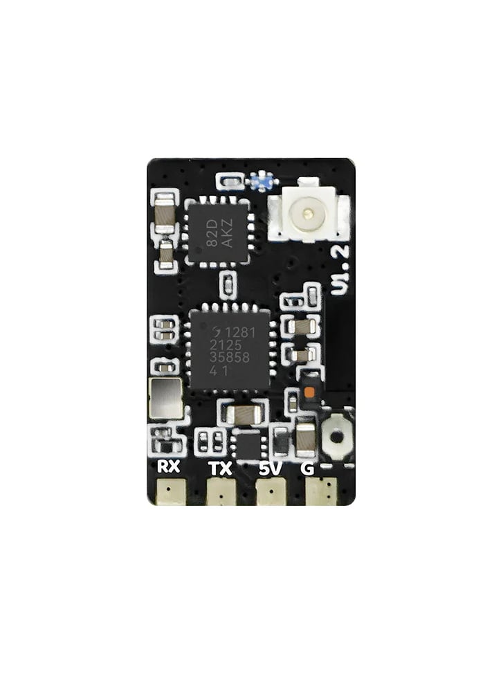 Sequre 2.4G ExpressLRS ELRS Receiver with PA+LNA – Single Antenna
