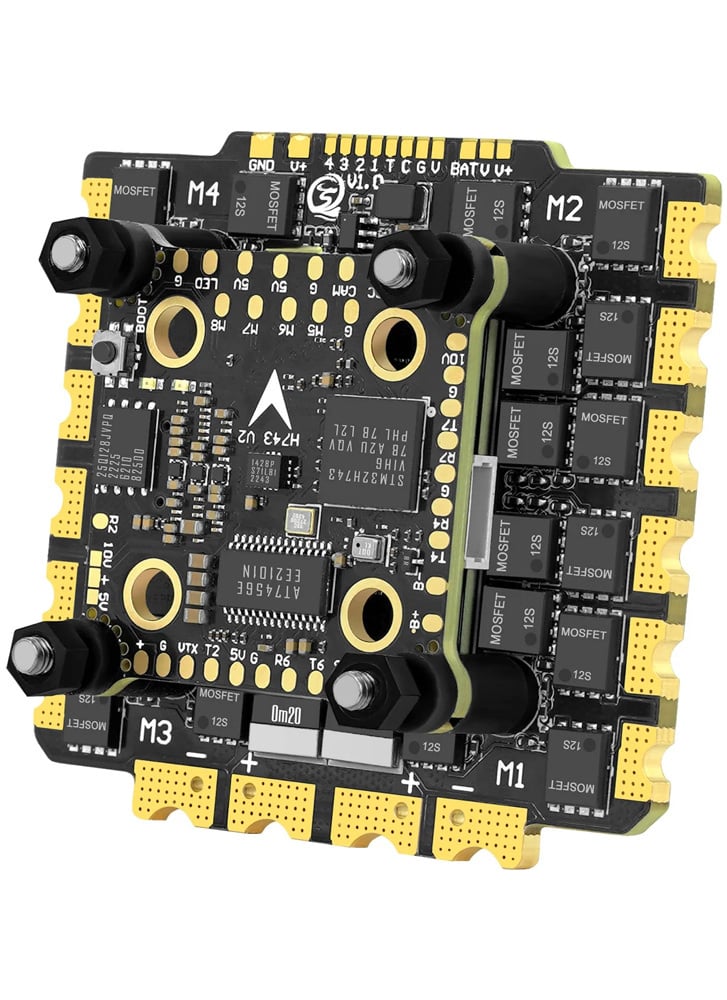 Sequre H743 V2 Flight Controller / Stack with E130/E160 G2 AM32 ESC