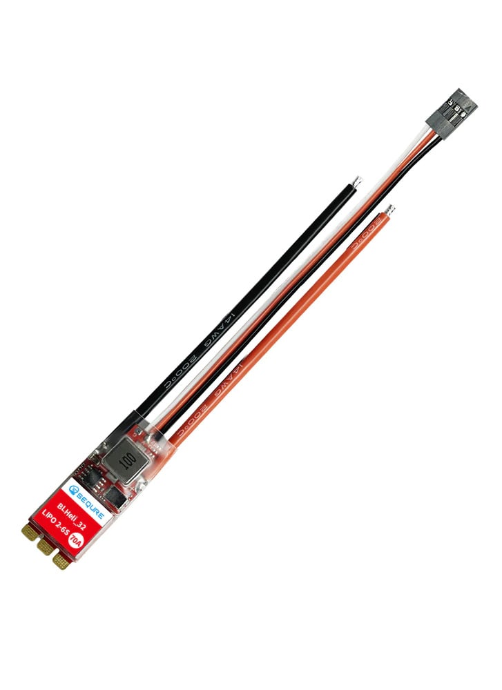 Sequre SQESC 2670 BLHeli_32 / AM32 Brushless 70A ESC 2-6S