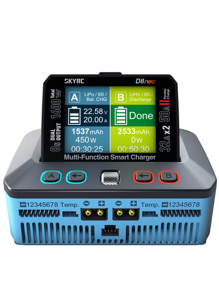 SkyRc D8neo Multi-Function DC Dual Smart Charger