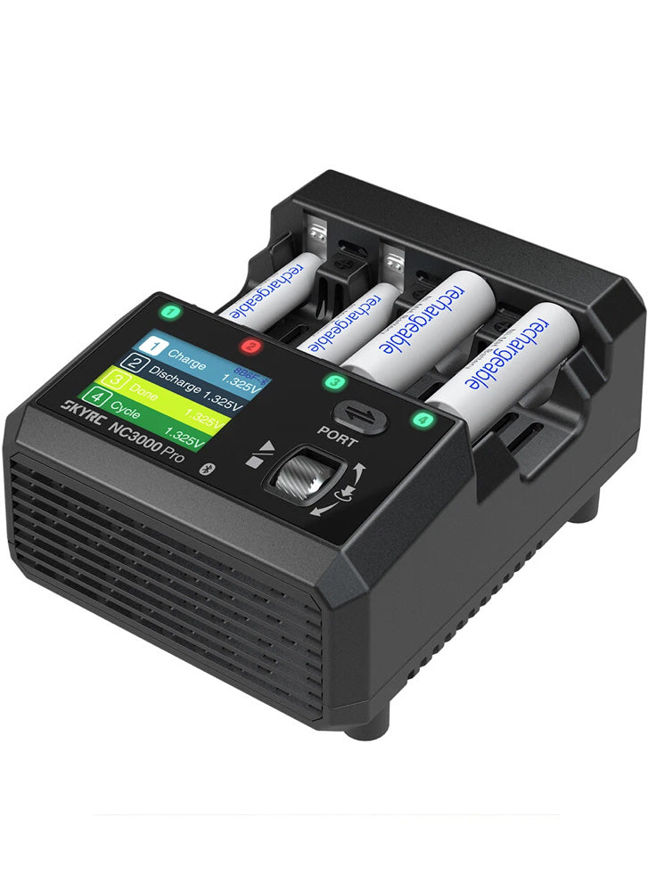 SKY RC NC3000 Pro 4 Slot AA/AAA NiMH & NiCD Battery Charger