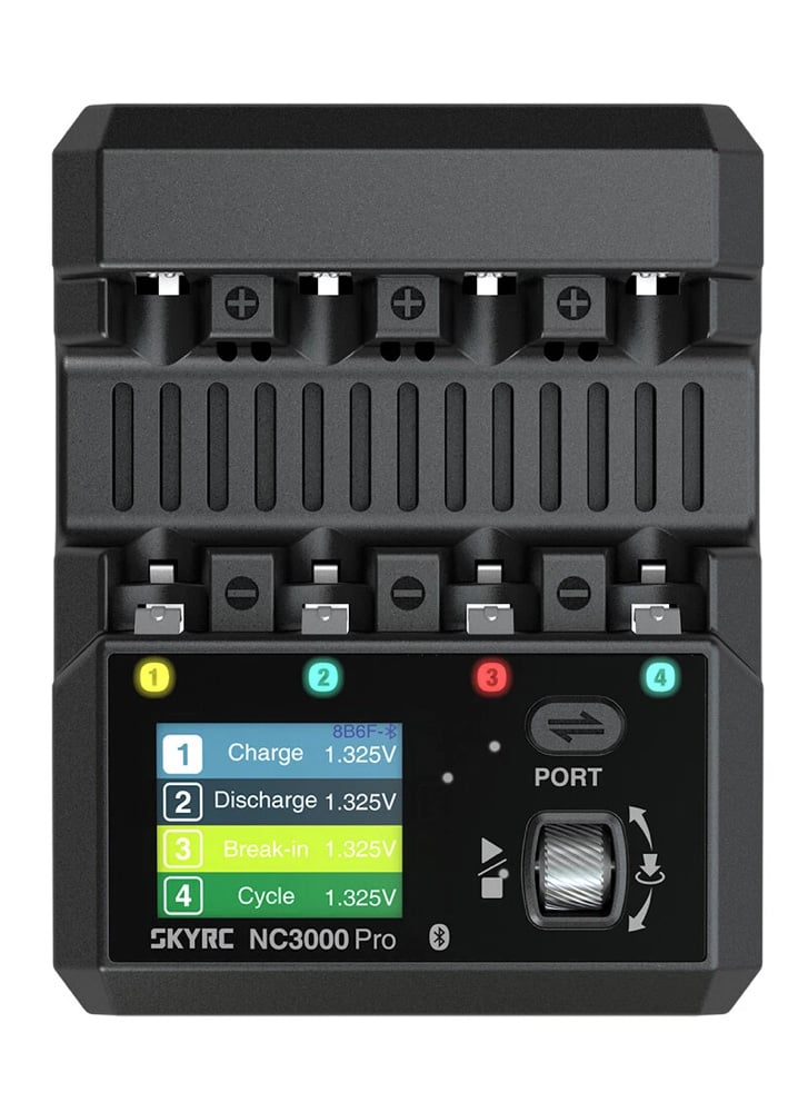 SKY RC NC3000 Pro 4 Slot AA/AAA NiMH & NiCD Battery Charger