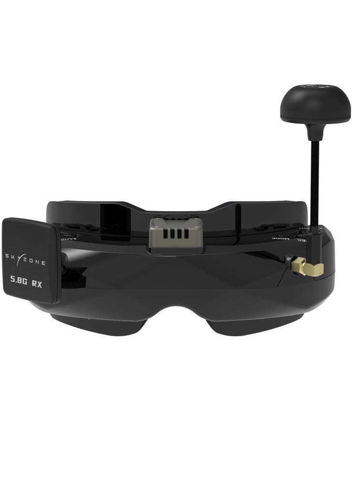 Skyzone SKY02O OLED 5.8GHz FPV Goggle with SteadyView Rx