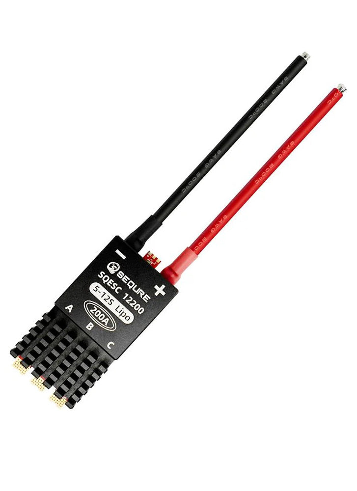 Sequre SQESC 12200 Brushless 200A ESC 5-12S BLHeli_32 / AM32