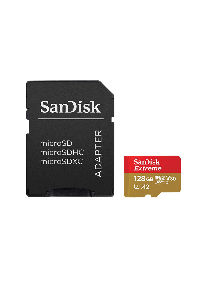 SanDisk Extreme 64/128/256 GB microSDXC A2 Memory Card