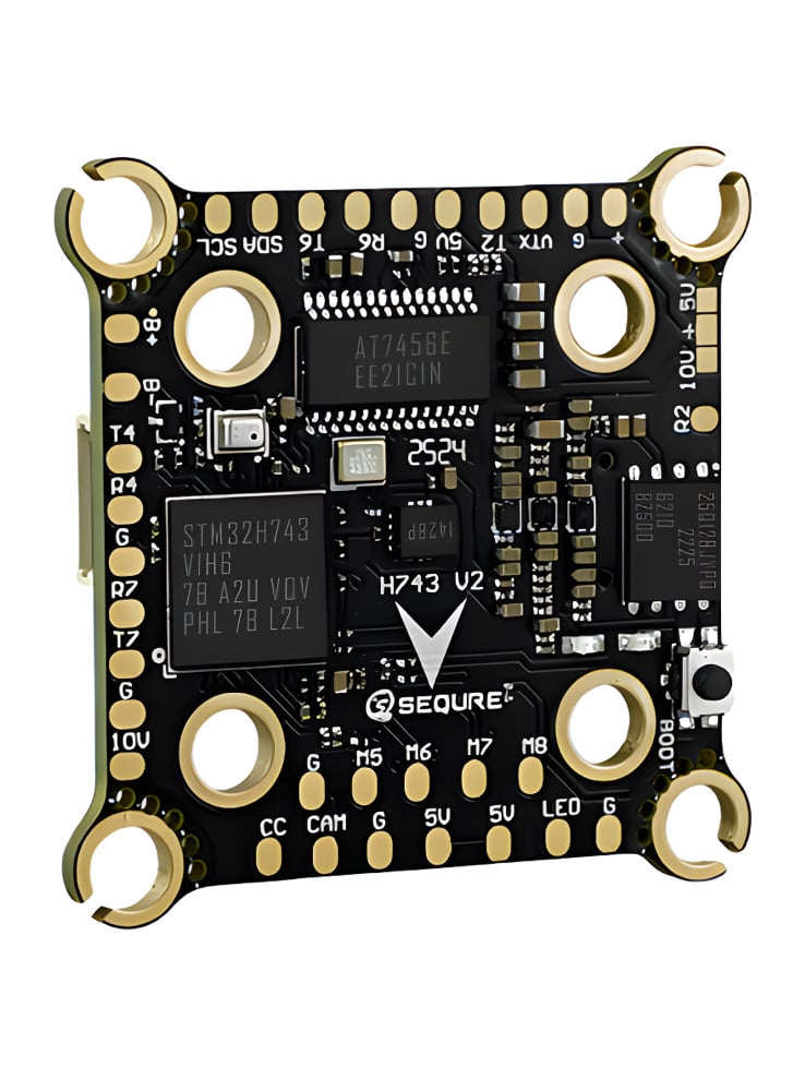 Sequre H743 V2 Flight Controller / Stack with E130/E160 G2 AM32 ESC