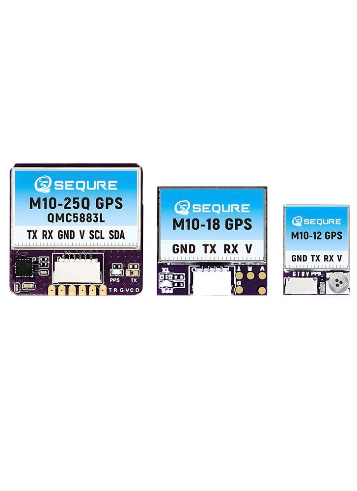 Sequre M10-12/M10-18/M10-25Q GPS Glonass / Q5883 Compass Module