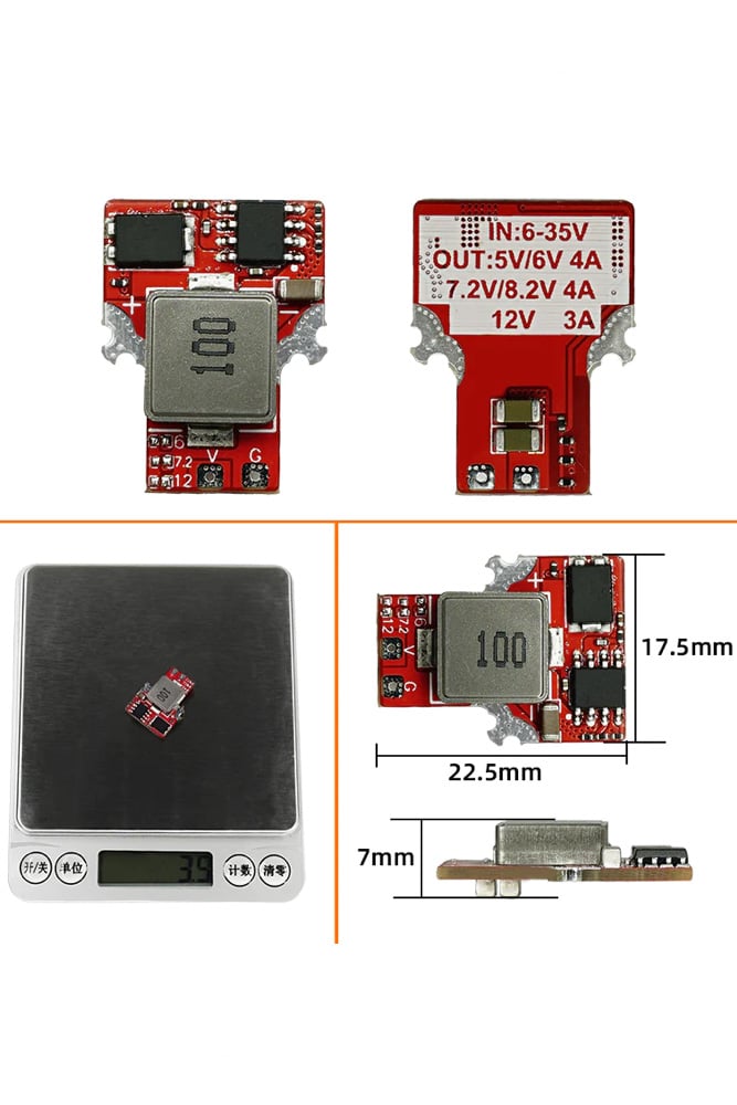 Sequre SQESC 2670 ESC BEC Voltage Regulator