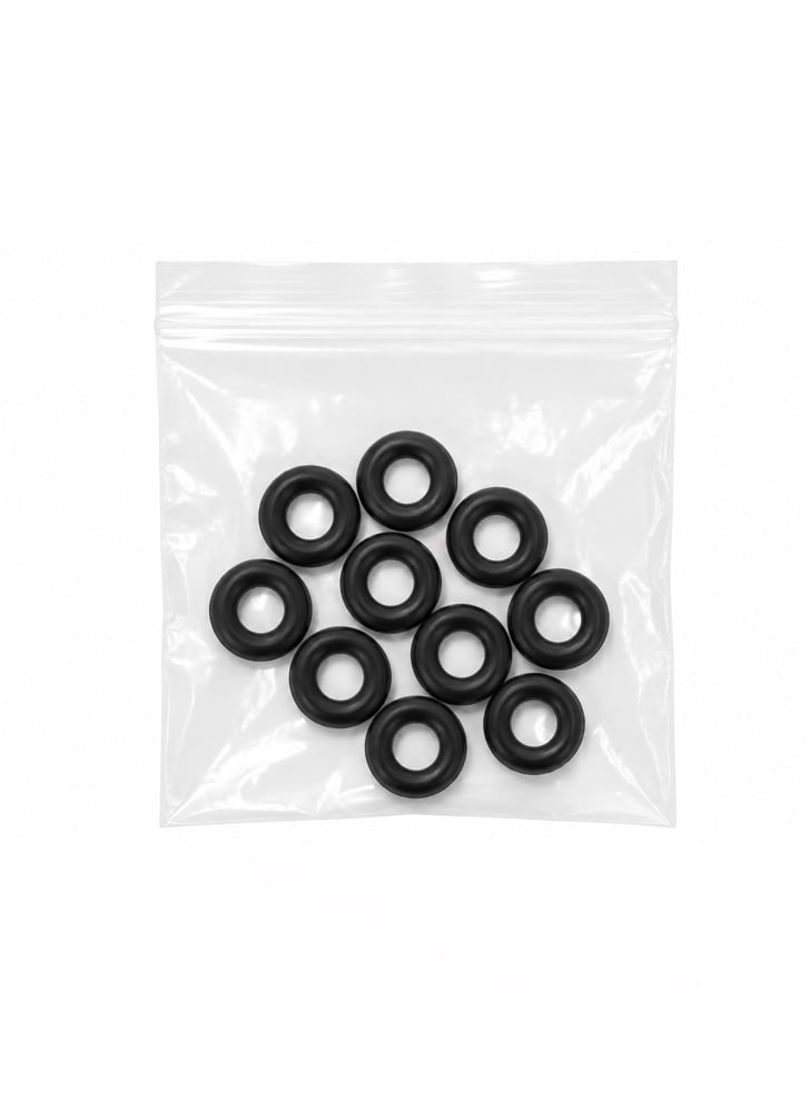 M3 Silicone O-Ring Flight Controller Vibration Dampener – Black (10pcs)