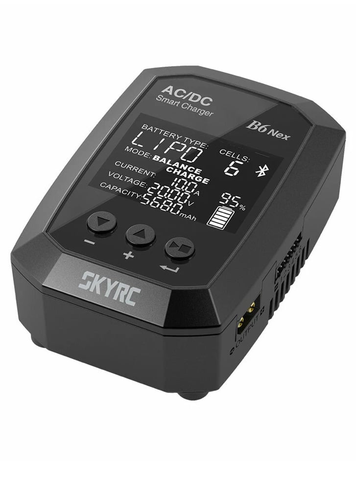 SkyRC B6 NEX AC 50W / DC 200W 10A Balance Charger with Bluetooth