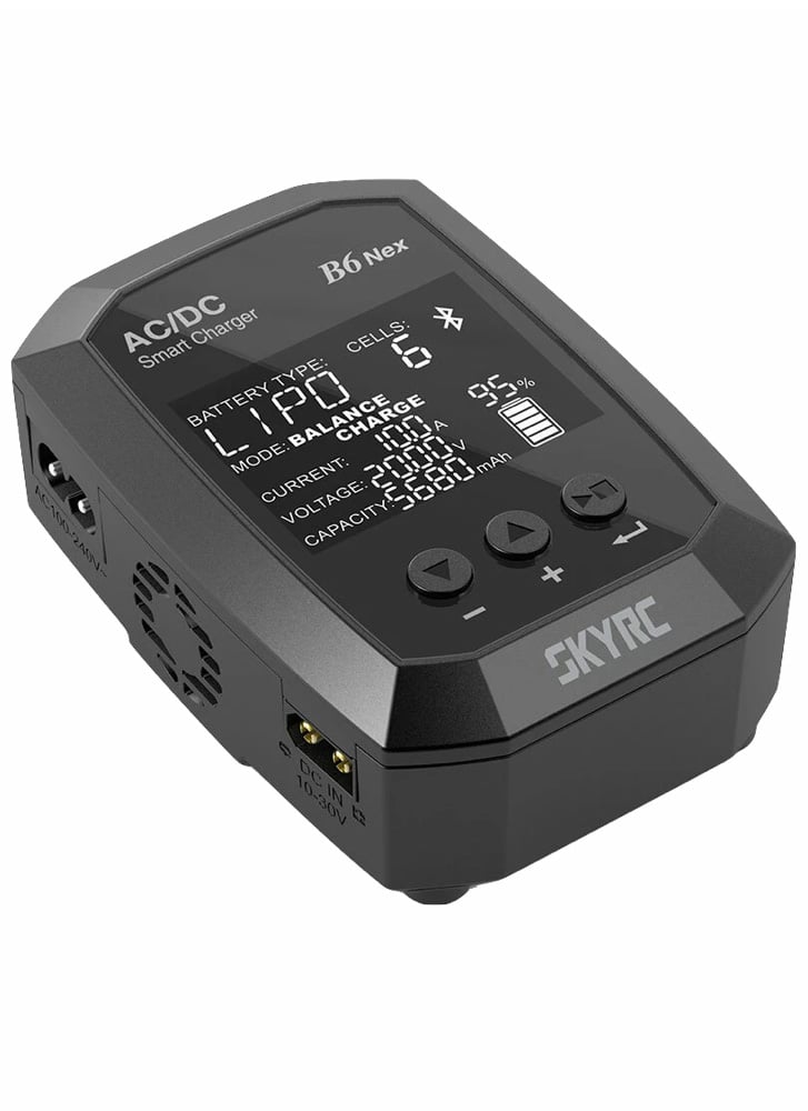 SkyRC B6 NEX AC 50W / DC 200W 10A Balance Charger with Bluetooth