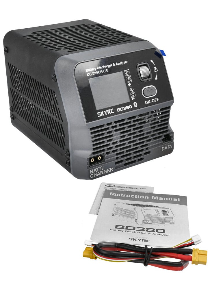 SkyRC BD380+ 380W 40A Battery Discharger & Analyser