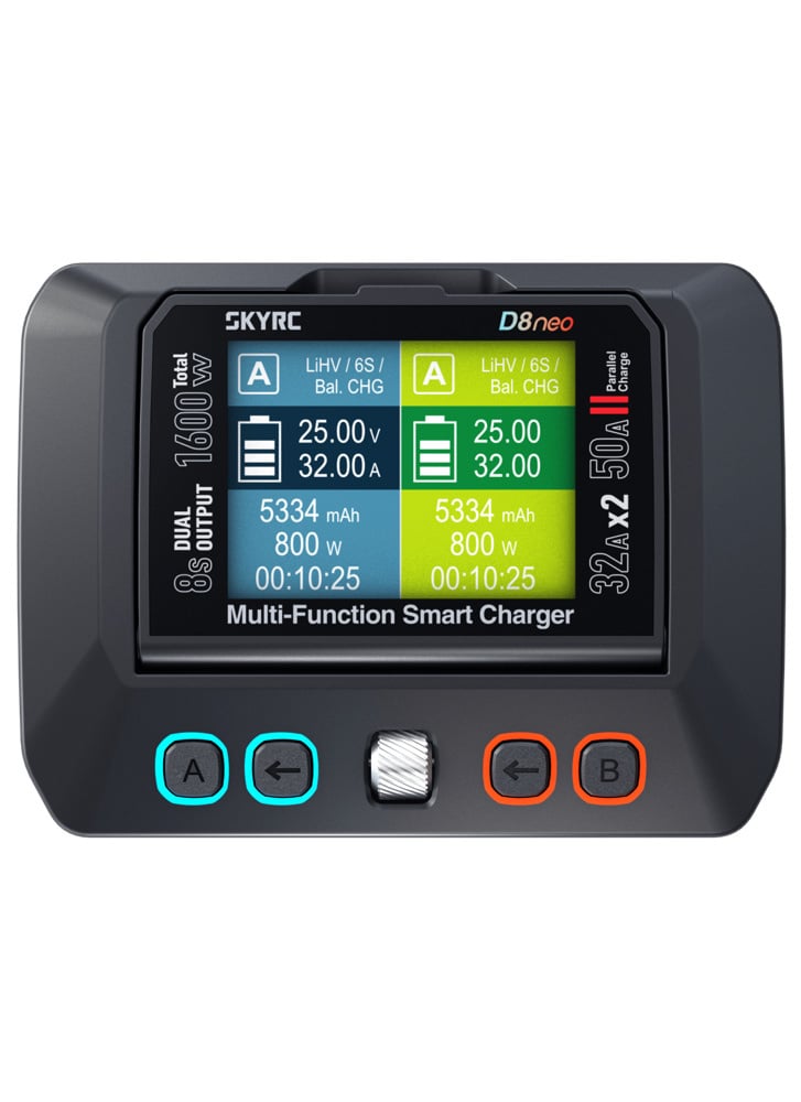 SkyRc D8neo Multi-Function DC Dual Smart Charger