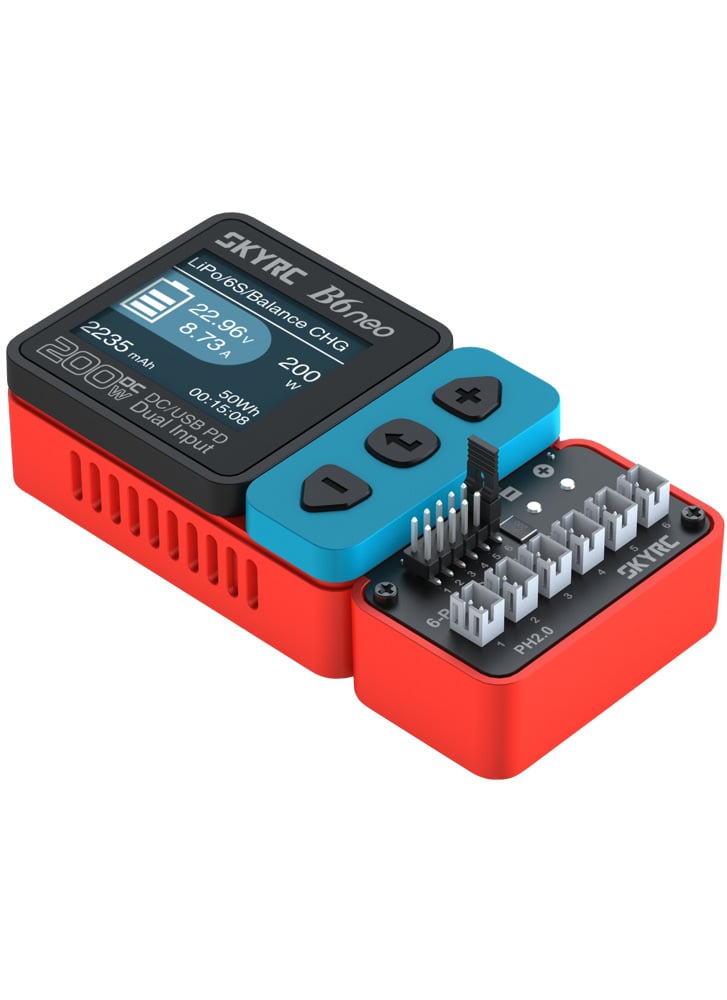 SKYRC OSH 6-Port 1S Lithium Battery Charging Hub (PH2 / BT2.0)